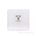 45 degrees TV sockets 1 Gang uk standard